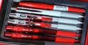 派通（Pentel ）【红笔礼盒】教师节礼物红笔批改作业 高颜值红色中性笔划重点速干笔老师批改作业6支套装礼盒 实拍图