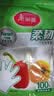 美丽雅 一次性手套100只食品用抽取式塑料pe加厚防漏家用厨房透明薄膜 实拍图