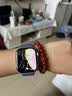 Apple/苹果 Watch S11 智能手表GPS款46毫米银色铝金属表壳雾紫色运动型表带S/M MEVW4CH/B 实拍图
