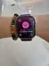 Apple/苹果 Watch S11 智能手表GPS款46毫米银色铝金属表壳雾紫色运动型表带S/M MEVW4CH/B 实拍图