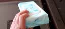 清风纯水湿巾10片*10包单片 开学便携装 独立小包装 婴幼儿手口可用 实拍图