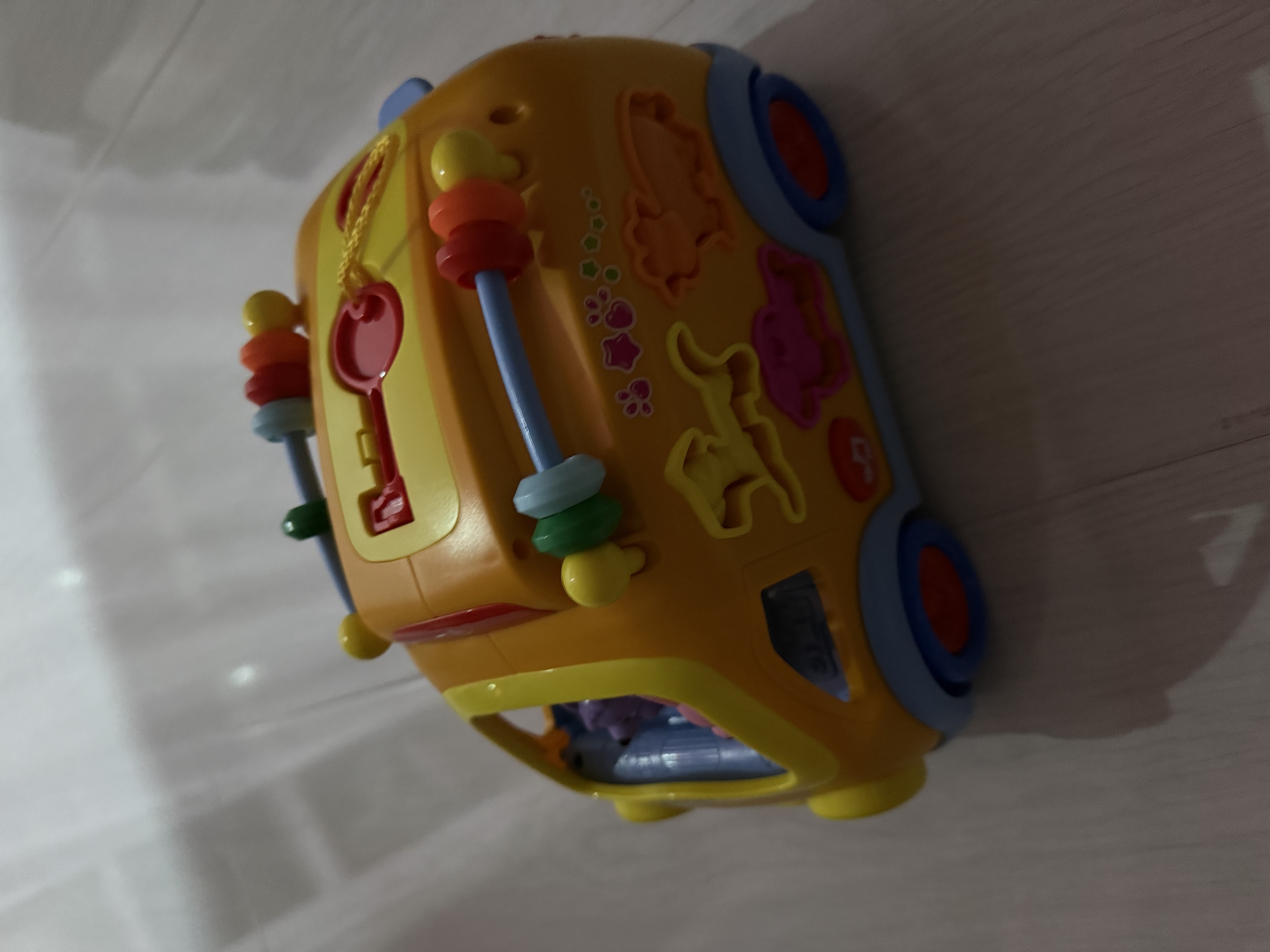 汇乐玩具开心乐园巴士婴幼儿童玩具电动玩具车宝宝汽车生日周岁礼物 实拍图