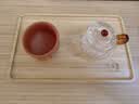 雅集竹制茶盘迷你家用长方形茶托盘功夫茶具办公居家茶台配件 实拍图