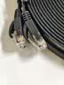 绿联六类扁平网线 千兆网络宽带线 CAT6类家用电脑监控网线 8芯双绞成品跳线 20米 黑色50181 实拍图