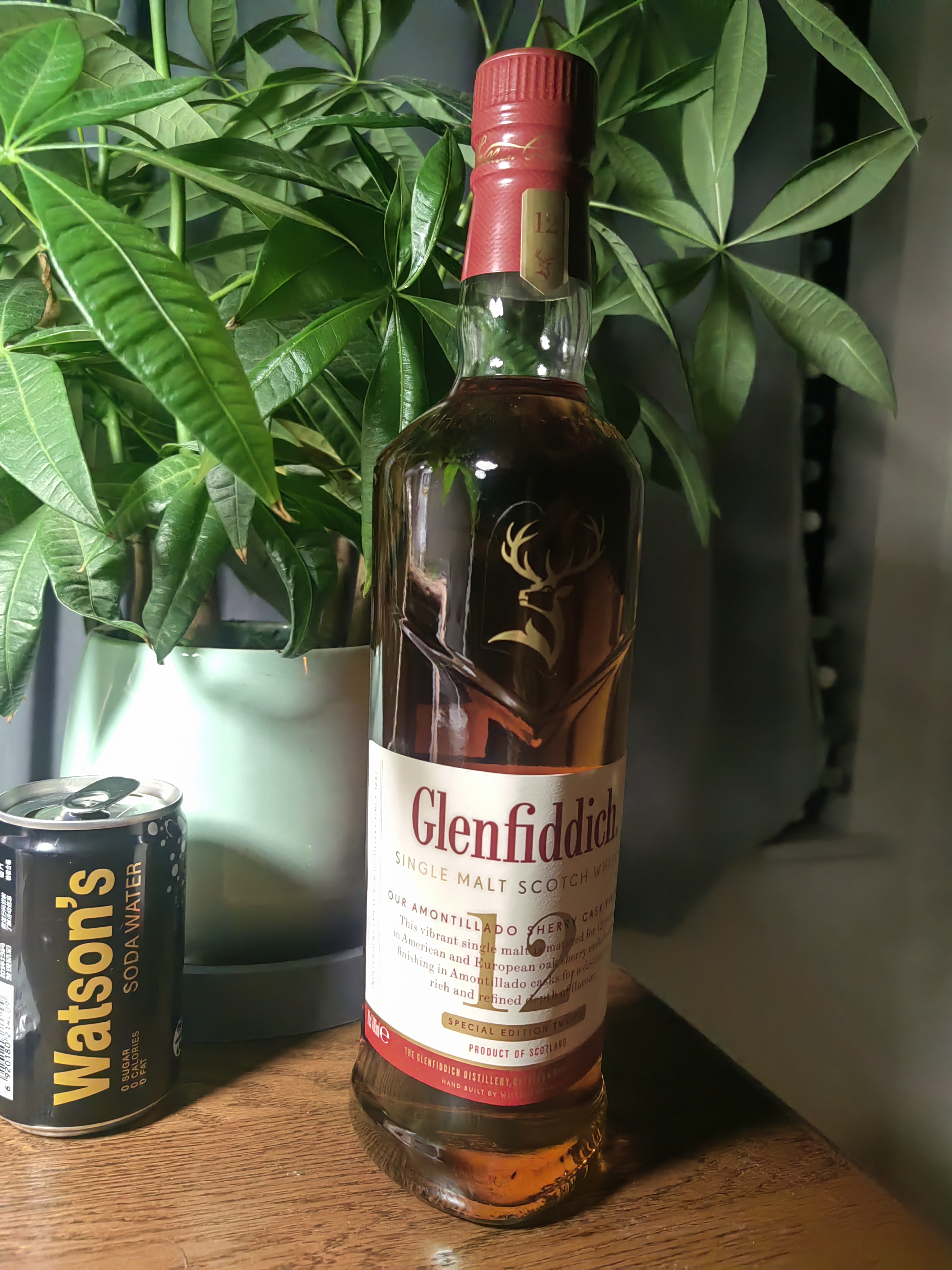 格兰菲迪（GLENFIDDICH）天使雪莉12年苏格兰单一麦芽威士忌洋酒礼盒700ml 实拍图