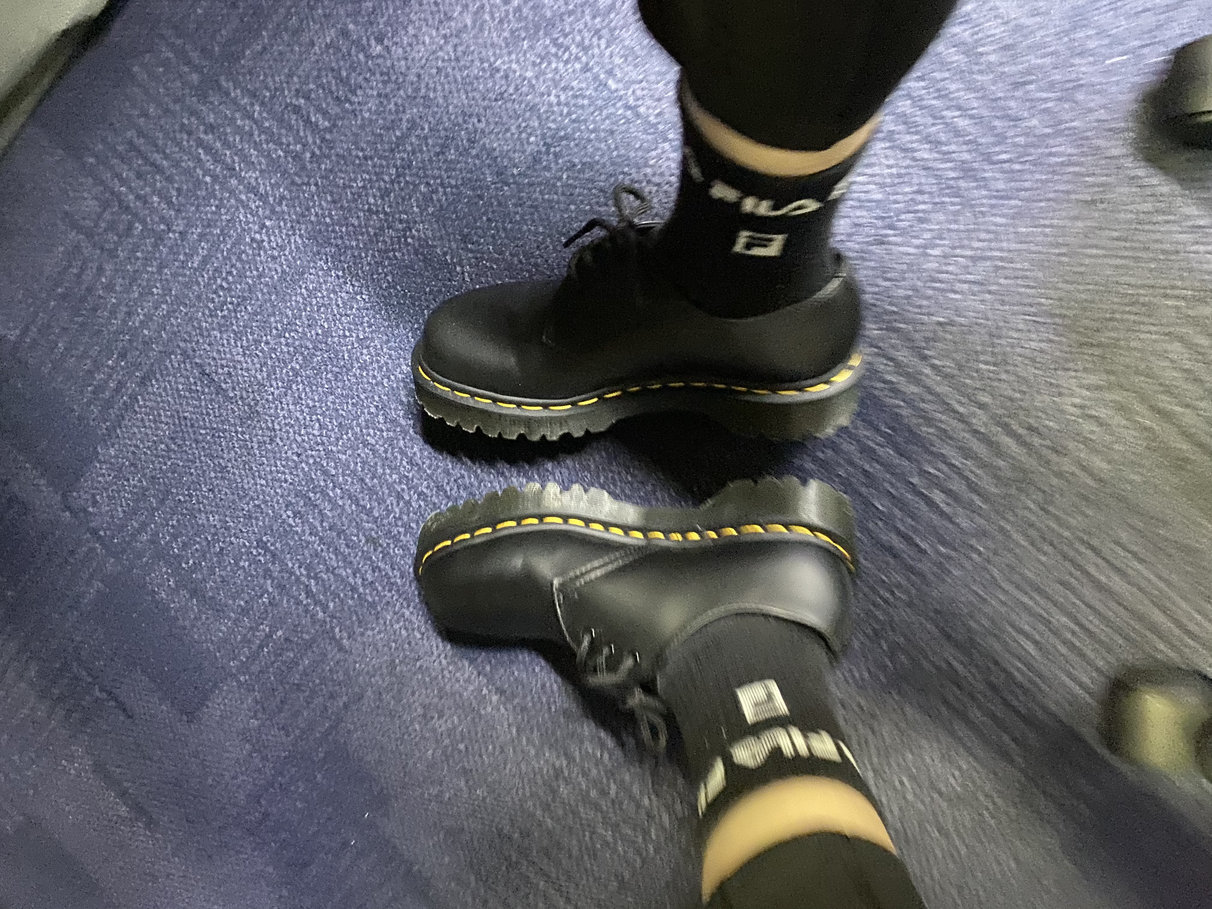 马丁博士（Dr.Martens）1461 Bex女爆款通勤光面皮小厚底皮鞋单鞋 黑色 38 尺码偏小 实拍图
