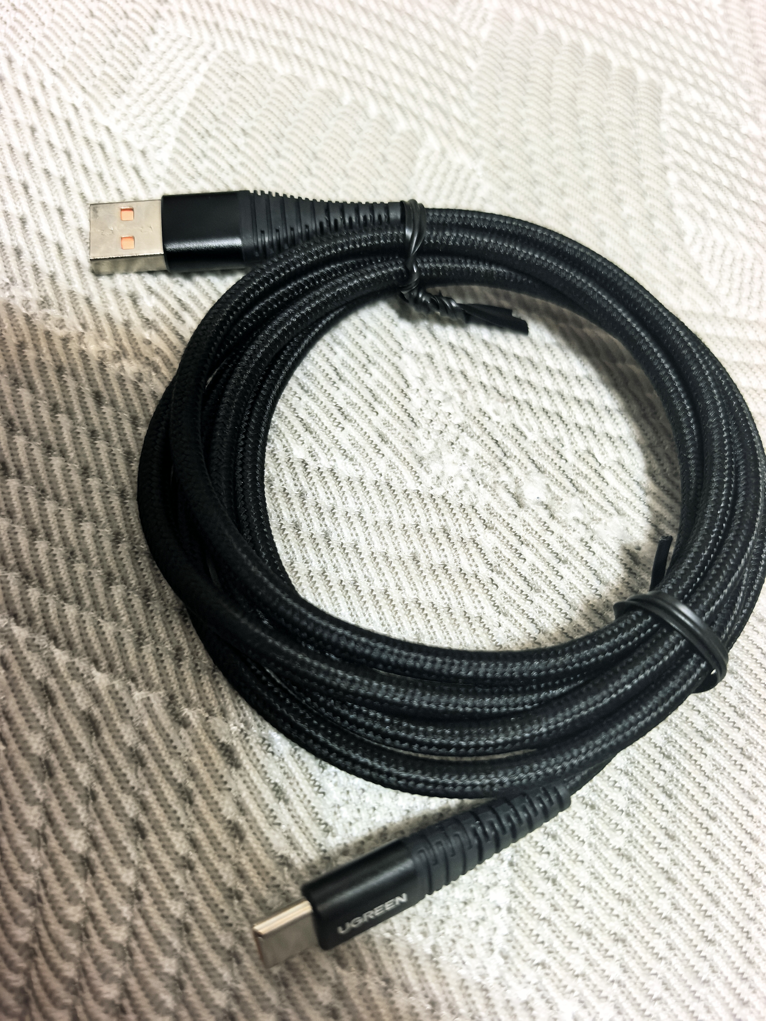 绿联Type-C数据线6A适用华为荣耀超级快充100W/66W充电线Pura90/80/Mate70/60Pro+小米安卓手机1.5m 实拍图