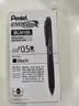 派通（Pentel ）【开学必购】BLN105按动黑色中性笔高颜值0.5mm签字笔商务学生速干水笔水性笔文具 黑杆黑芯单支装 实拍图