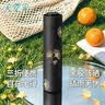 天堂伞 防紫外线晴雨伞三折 雨伞黑胶防晒太阳伞遮阳晴雨伞 黑色 实拍图