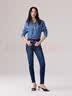 Levi's李维斯女士美式复古简约通勤经典翻领宽松蓝色牛仔衬衫 浅蓝色第二批 S 实拍图