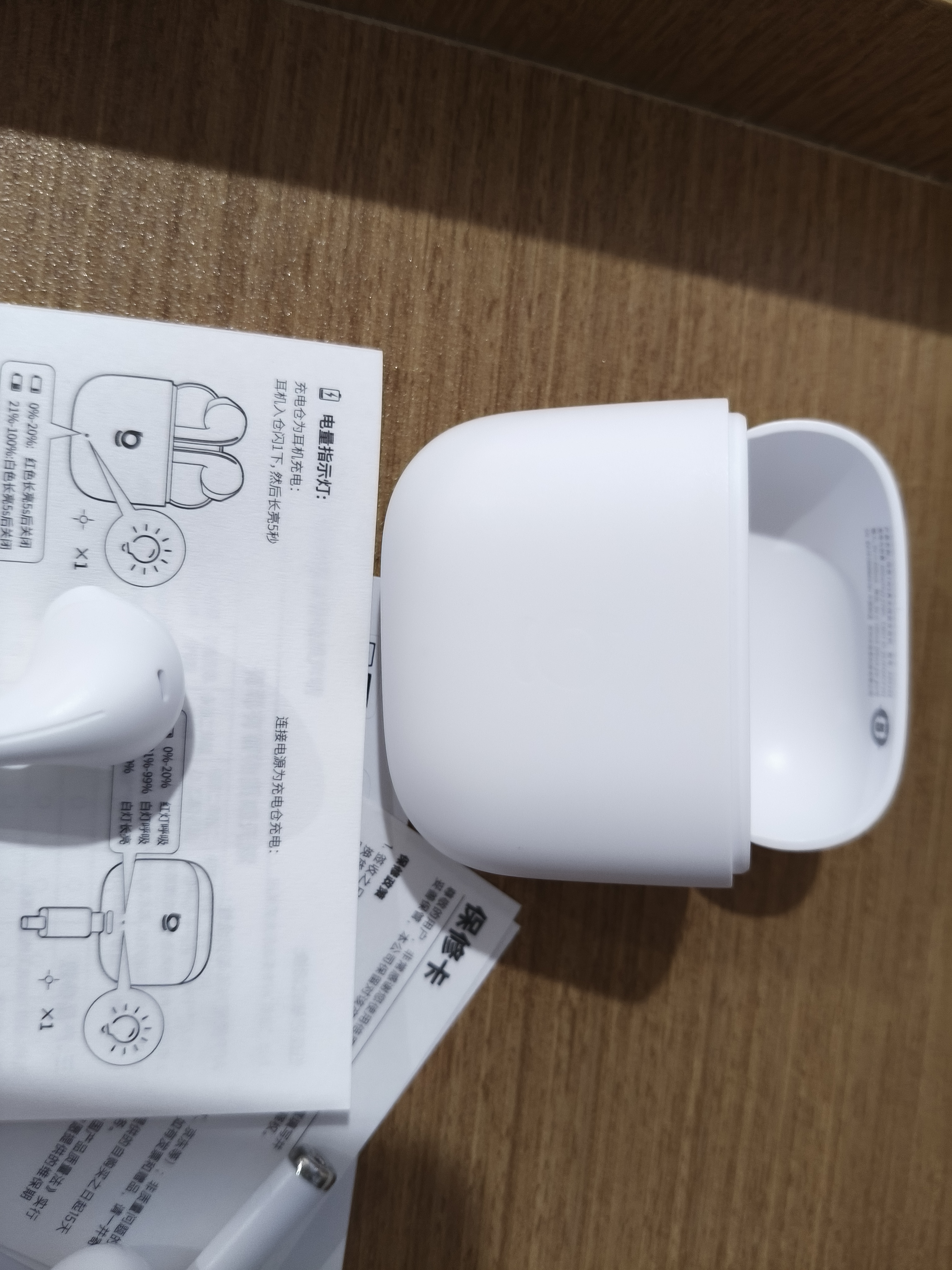 倍思W04 半入耳真无线蓝牙耳机 新升级 臻品音质60h长续航 适用于苹果华为vivo荣耀oppo手机 礼物 实拍图