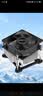 大水牛（BUBALUS）L6l CPU散热器风冷(适用LGA1151/1156/i7/i9/平台/酷睿i系/8cm风扇/液压轴承/大风量/强劲散热) 实拍图