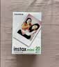 INSTAX富士instax立拍立得 mini相纸 白边双包20张+闪闪星钻边框贴 实拍图