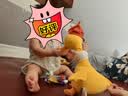 babycare复读鸭毛绒玩具婴儿学说话益智宝宝儿童玩偶小黄鸭子生日周岁礼物 实拍图