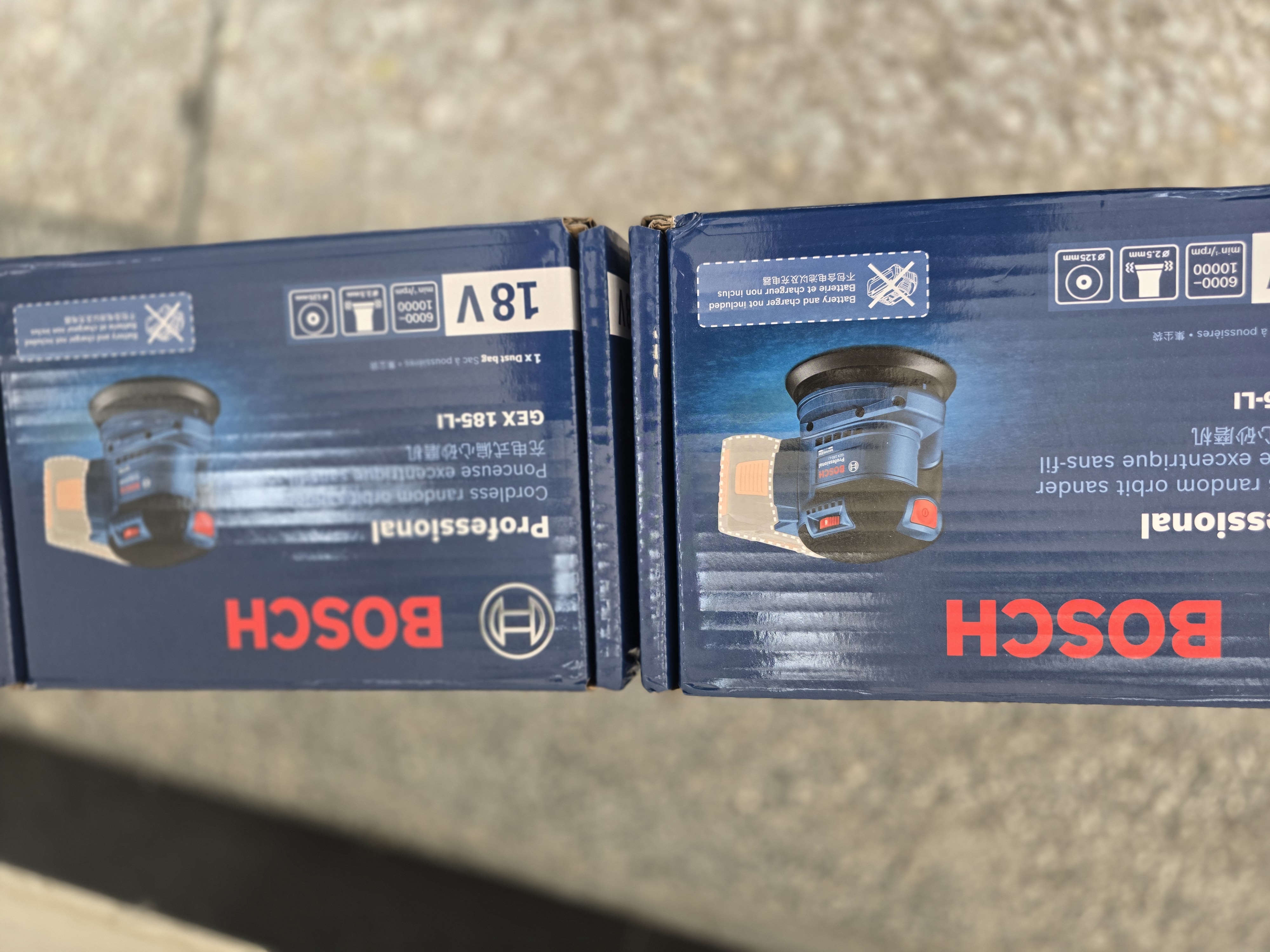 博世（BOSCH）锂电18V无刷偏心砂磨机金属木材墙面打磨砂纸机GEX 185-Li 裸机 实拍图