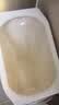 朴厨厨房无盖垃圾桶25L大号商用大容量客厅卫生间高长方形垃圾篓白 实拍图