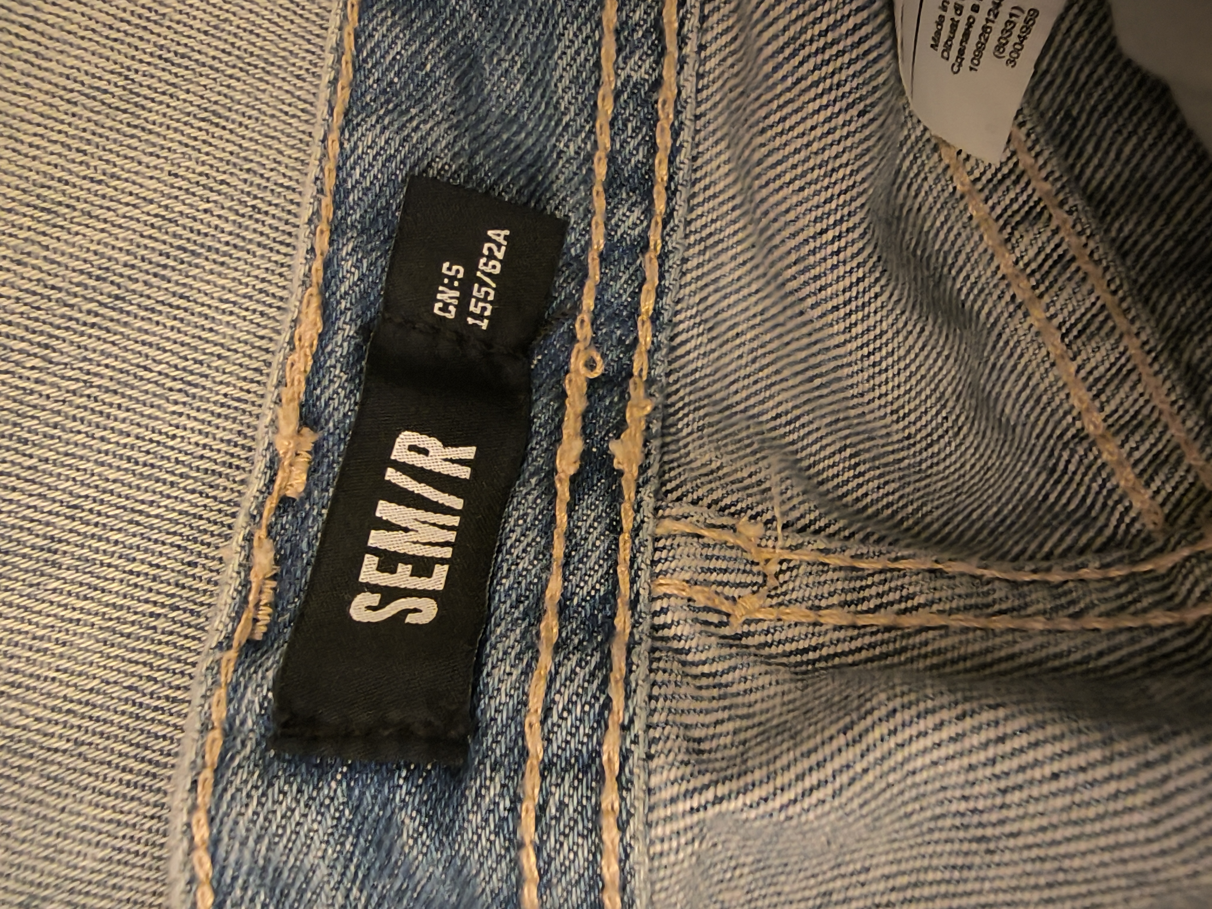 森马（Semir）牛仔裤女夏含莱赛尔阔腿裤2026新款松弛长裤港风遮肉显腿长拖地裤 实拍图