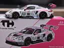 TRENDS HOBBY合金车TH小汽车模型1/64赛车保时捷911 GT3 R勒芒24H 2025 85号 实拍图