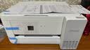 爱普生（EPSON）【6代新品】L4356墨仓式彩色无线AI学习打印机一体机家用/办公  L4266升级版(自动双面 液晶屏 白) 实拍图
