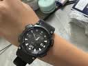 卡西欧（CASIO） 男表女表卡西欧手表男女情侣表学生时尚运动表太阳能双显电子表 太阳能表：AQ-S810W-1A黑骑士 实拍图