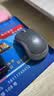 罗技（Logitech）M185鼠标 无线鼠标 办公鼠标 对称鼠标 黑色灰边 带无线2.4G接收器 实拍图