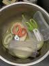 COOKSS儿童勺子宝宝学吃饭PPSU叉勺弯头硅胶短柄训练辅食勺 实拍图