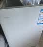 海尔（Haier）100L单温小冰箱迷你冰箱小型家用小冰柜冷柜冷冻冷藏转换一级能效深冷减霜大容量BC/BD-100GHW9D 实拍图