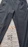 斐乐冰丝防晒裤丨FILA运动长裤男士夏季户外凉感跑步裤子束脚裤 深黑-BK【冰感防晒】 2XL 实拍图