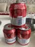 百威啤酒mini红罐淡色拉格255ml*24小罐整箱装京东自营喜酒中秋送礼 实拍图