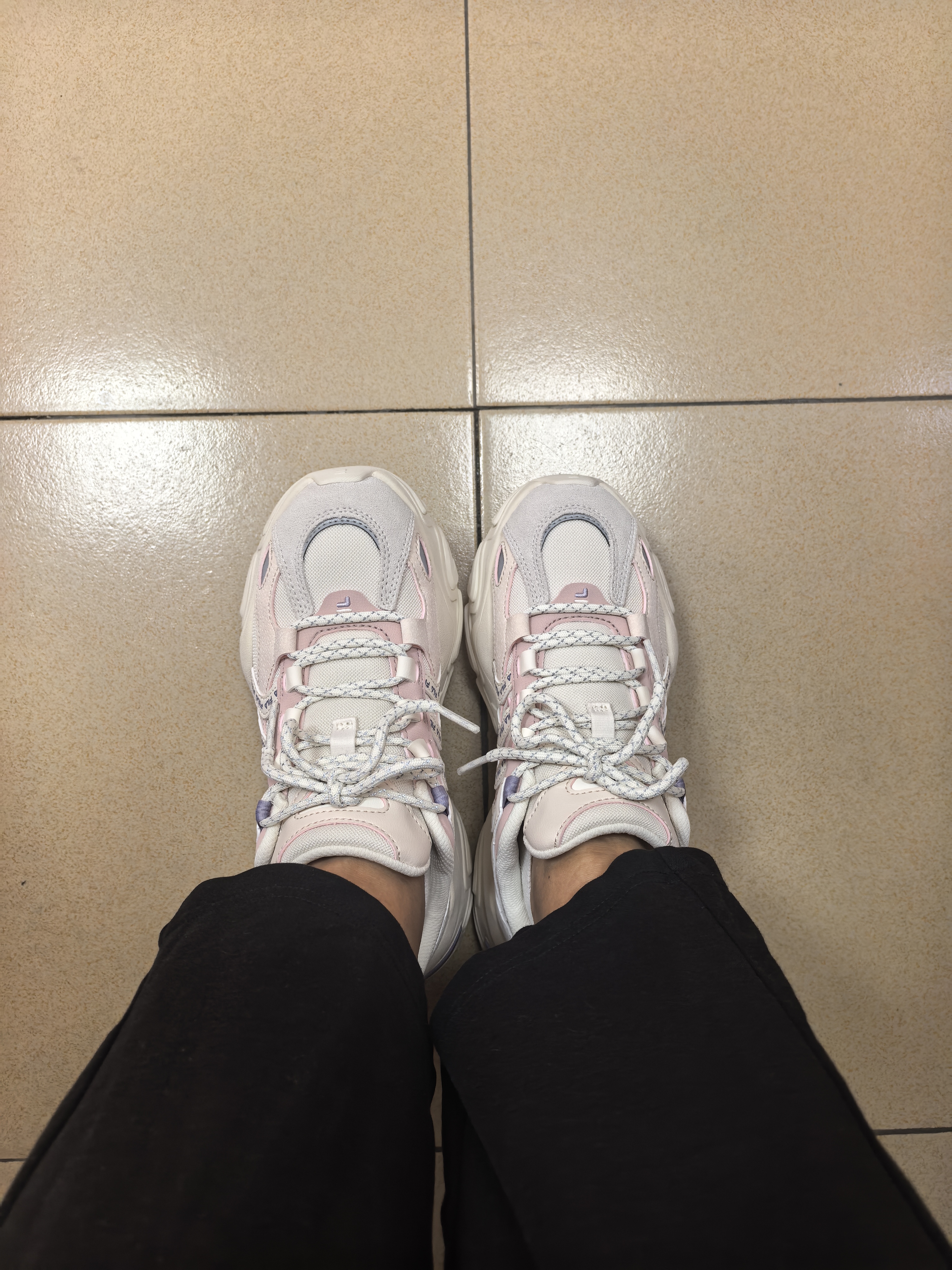 FILA斐乐鱼刺2丨老爹鞋秋季女鞋厚底增高透气通勤运动休闲鞋 实拍图