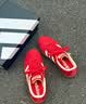 adidas「T头鞋」VL COURT CLASSIC板鞋德训鞋男女阿迪达斯轻运动 浅猩红/暖香草色/黄色 (推荐女生买小半码)   37 实拍图