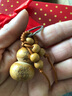 红色年轮黄金貔貅手链男女情侣足金皮丘转运珠六字真言金珠父亲节实用礼物 款式六（小款貔貅） 金约3.1g 手串 实拍图