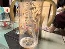 贝亲（Pigeon）防胀气 自然成长翻盖直饮吸管 大童奶瓶330ml 马戏团 18月+ AA279 实拍图
