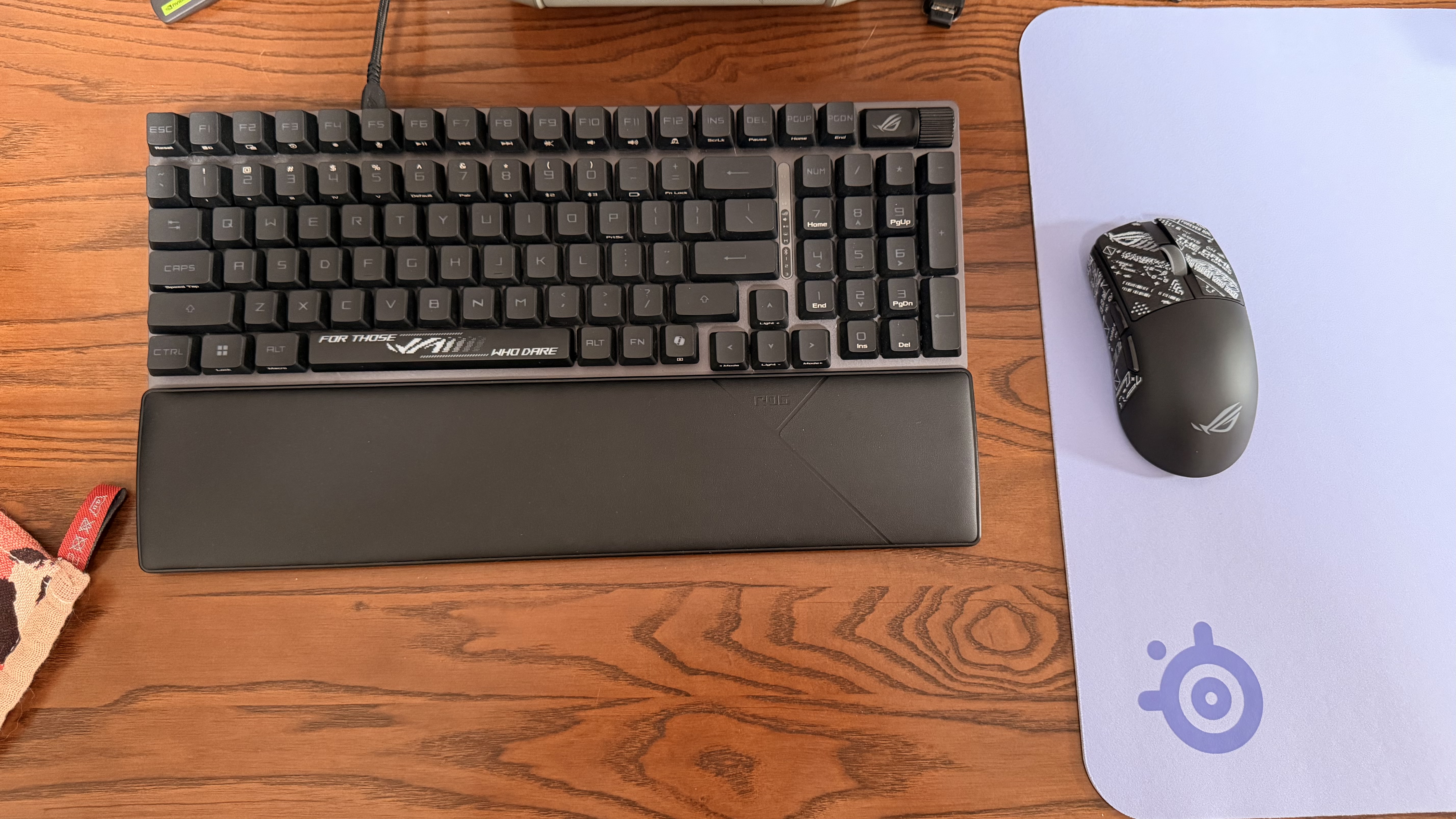 赛睿（SteelSeries）QcK Large游戏电竞鼠标垫donk同款fps顺滑CSGO/打瓦L号450*400*2mm 幻影紫 实拍图