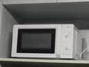 美的（Midea）快捷微波炉 家用小型 360°转盘加热 旋钮操控 易洁内胆2026新款升级（M1-L213B二代） 实拍图