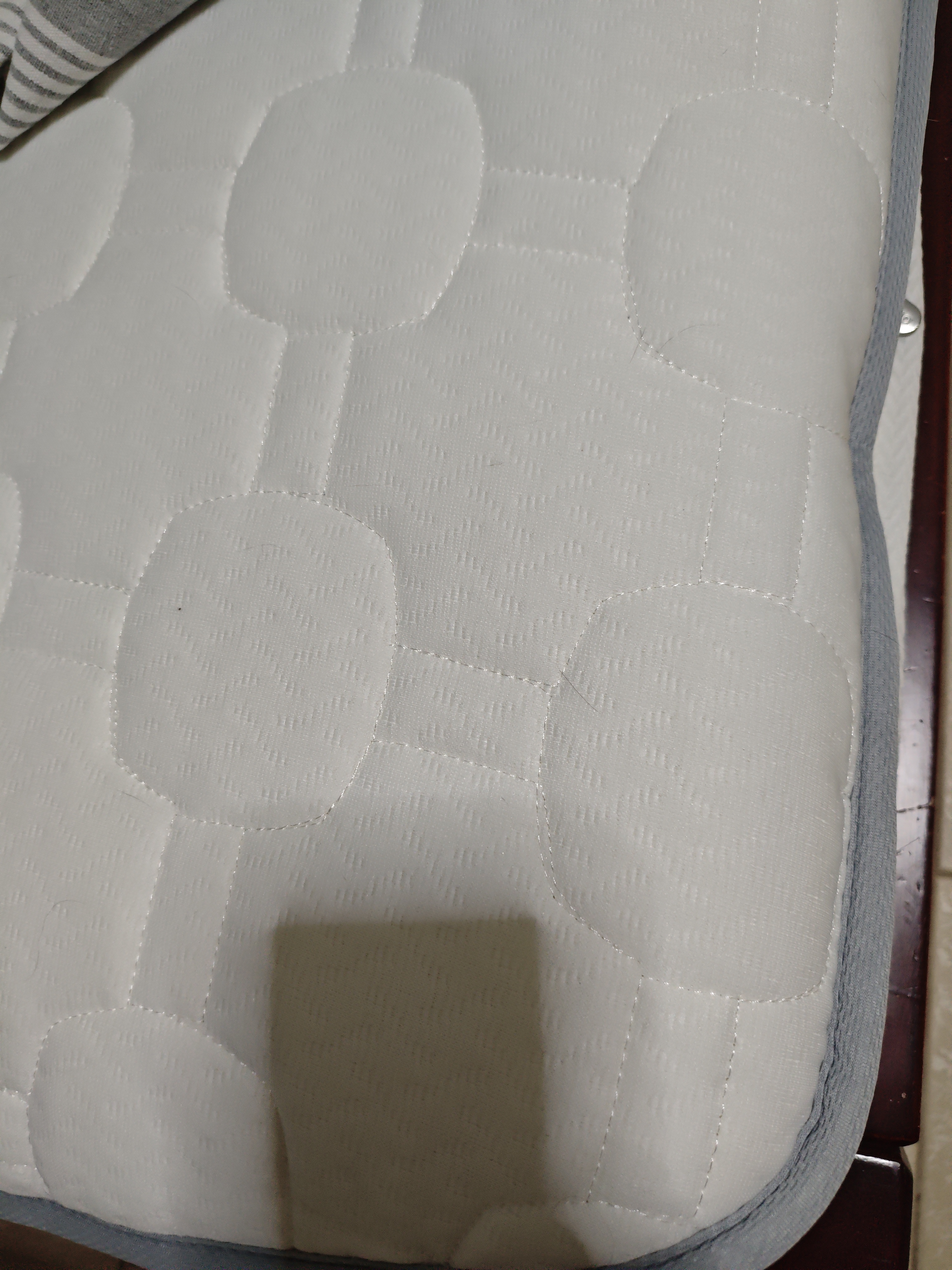 海澜之家（HLA）A类护脊学生宿舍乳胶复合床垫防滑可折叠单人租房床垫  0.9*1.9m 实拍图
