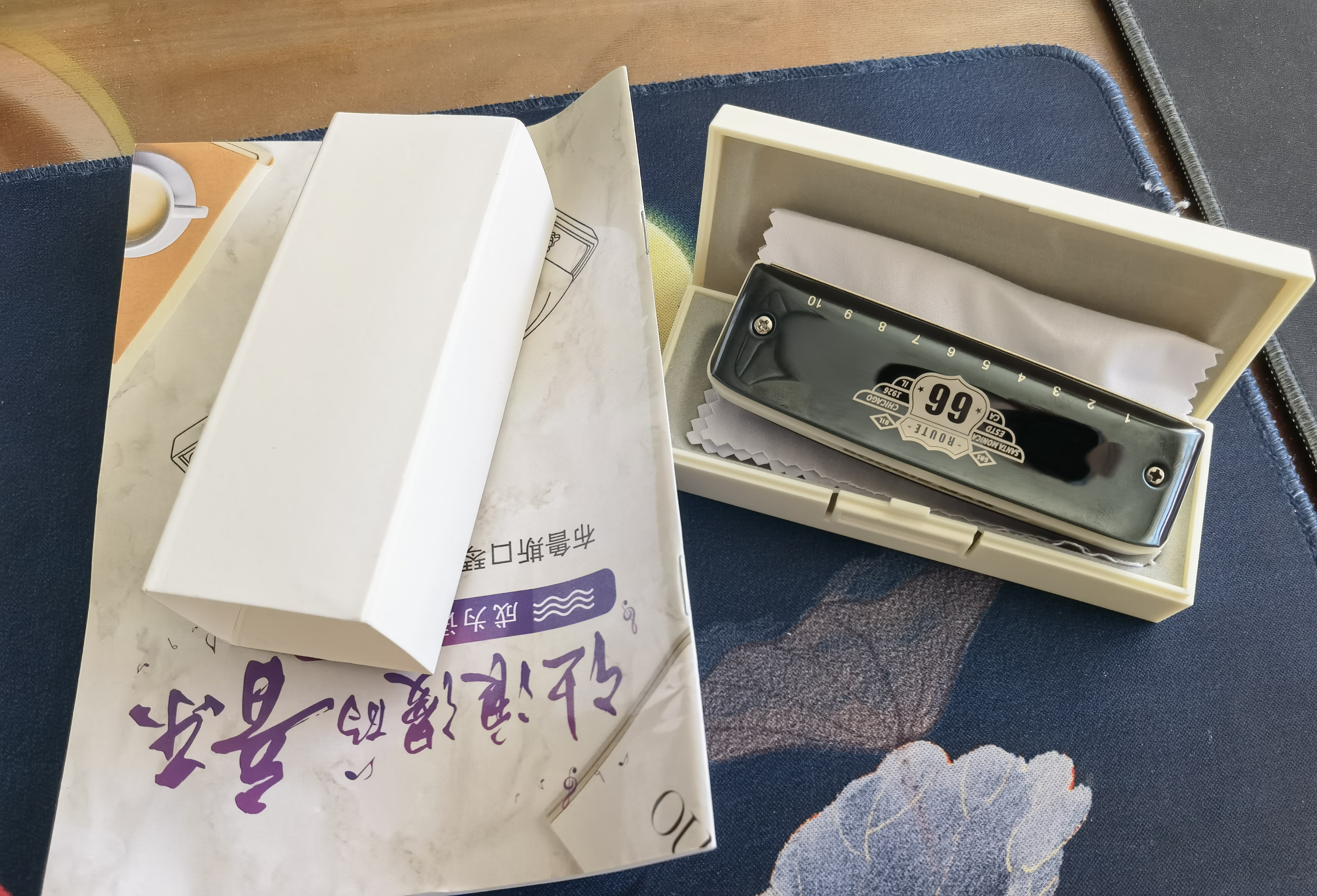 BoogieMAN【园园同款】66号公路PADDY口琴十孔布鲁斯成人儿童蓝调口琴10孔 实拍图