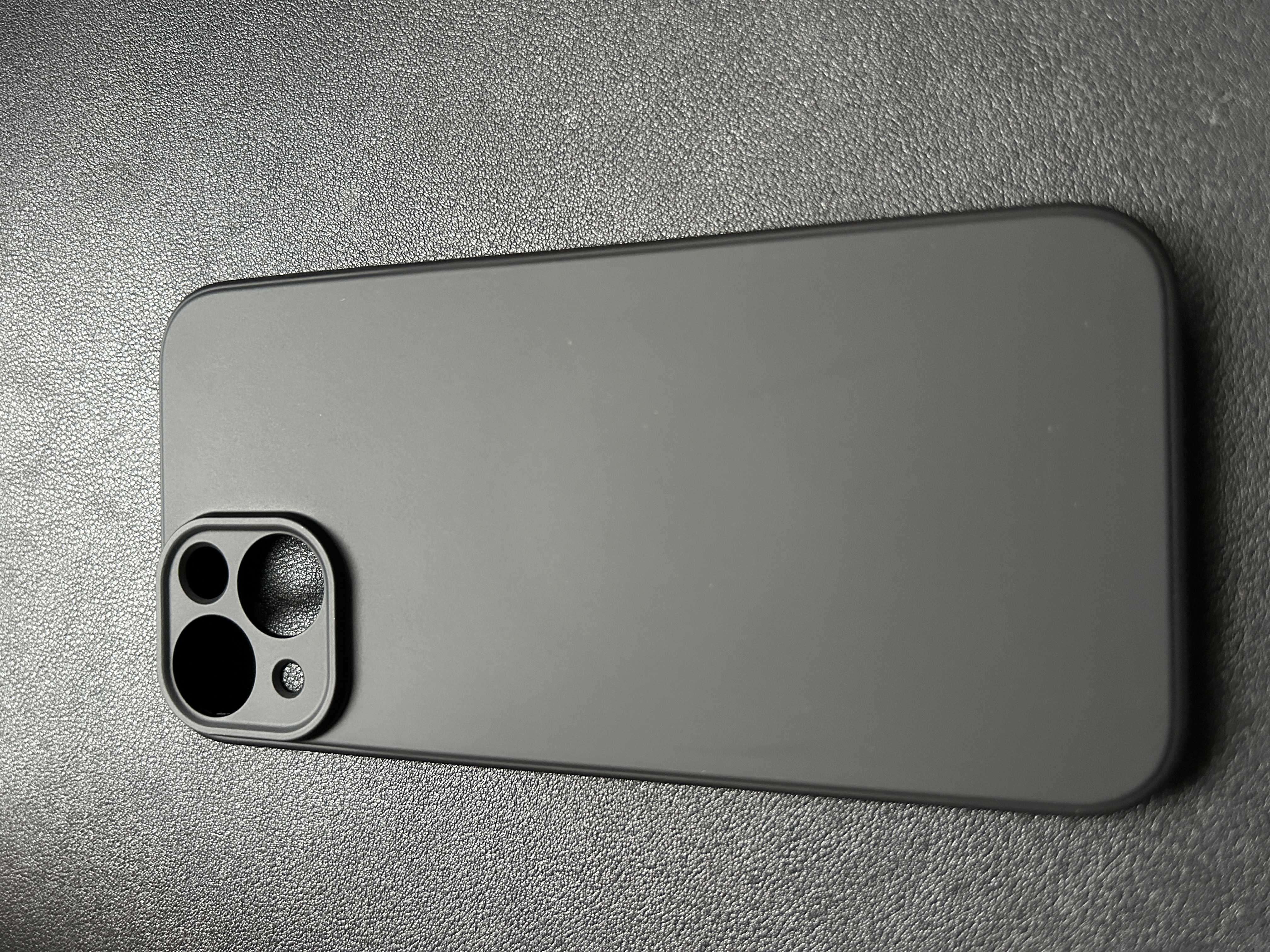 品胜 适用苹果14手机壳 iphone14柔性液态手机壳全包防摔超薄保护套亲肤手感直边保护壳黑色 实拍图