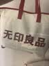 无印良品全棉学生套件 宿舍床单被套枕套单人床上三件套 蓝灰大格 实拍图