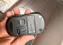 罗技（Logitech）M185鼠标 无线鼠标 办公鼠标 对称鼠标 黑色红边 带无线2.4G接收器 实拍图