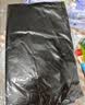 毕亚兹背心式垃圾袋黑色50*60cm100只双面1.6丝手提大塑料袋大垃圾袋 实拍图