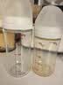 贝亲（Pigeon）玻璃奶瓶宽口径防胀气240ml M号奶嘴 3月+ AA187  实拍图