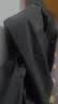 京东京造男士休闲裤子夏季男款潮流透气宽松显高束脚裤 黑色L 实拍图