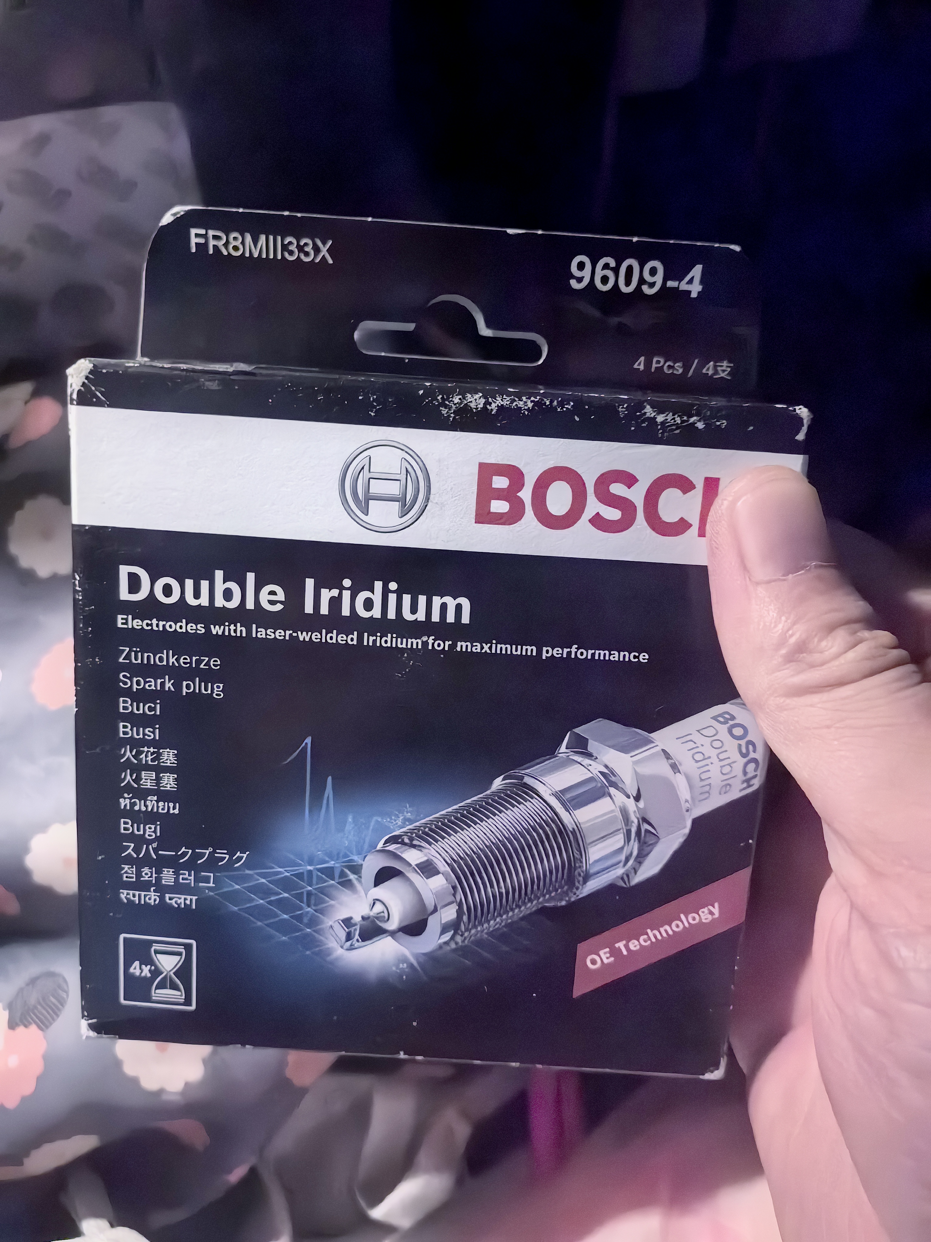 博世（BOSCH）博世原装 汽车火花塞/适用于 双铱金火花塞（套装四支价） 雪铁龙C4L 世嘉 爱丽舍 C2 C5全系自吸车型 实拍图