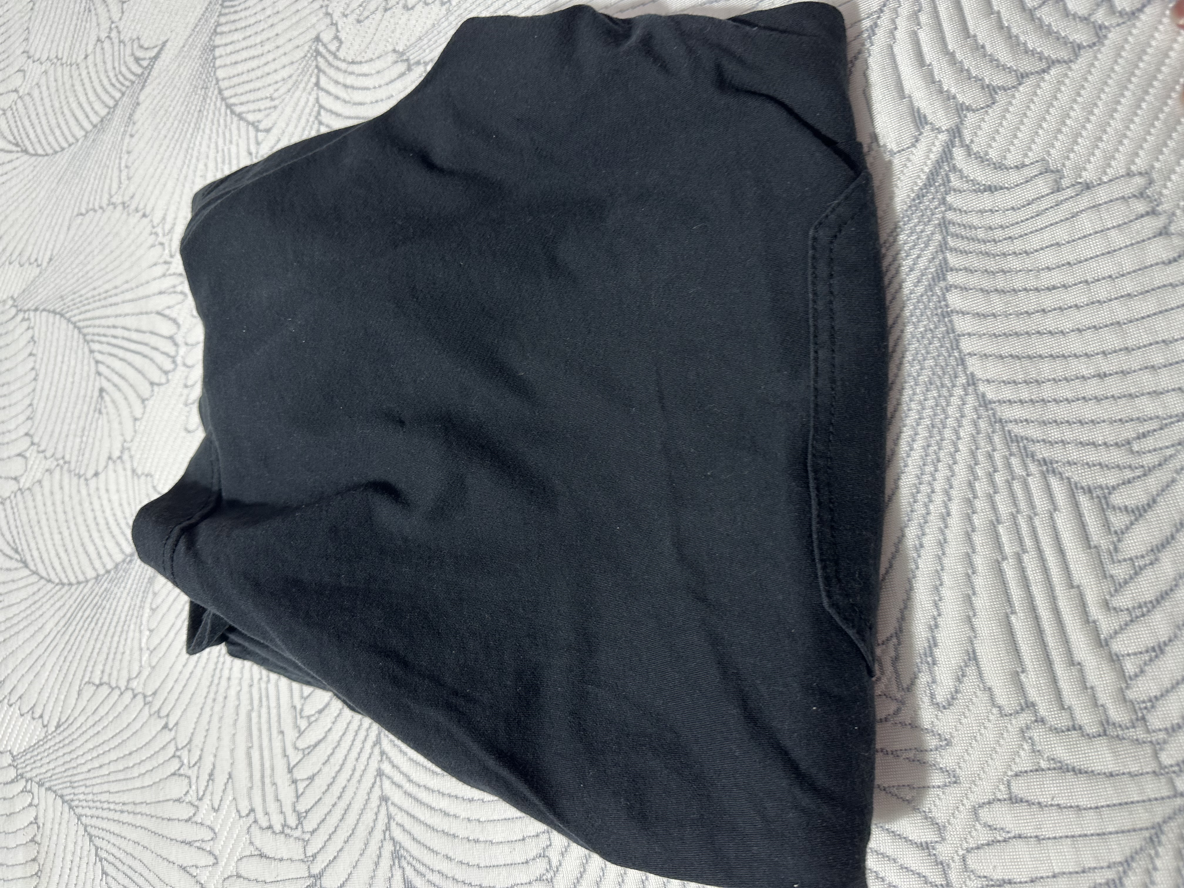 优衣库水洗全棉舒适短裤男女装/休闲短裤26春夏新款481571 474129 481571/09黑色 L 实拍图