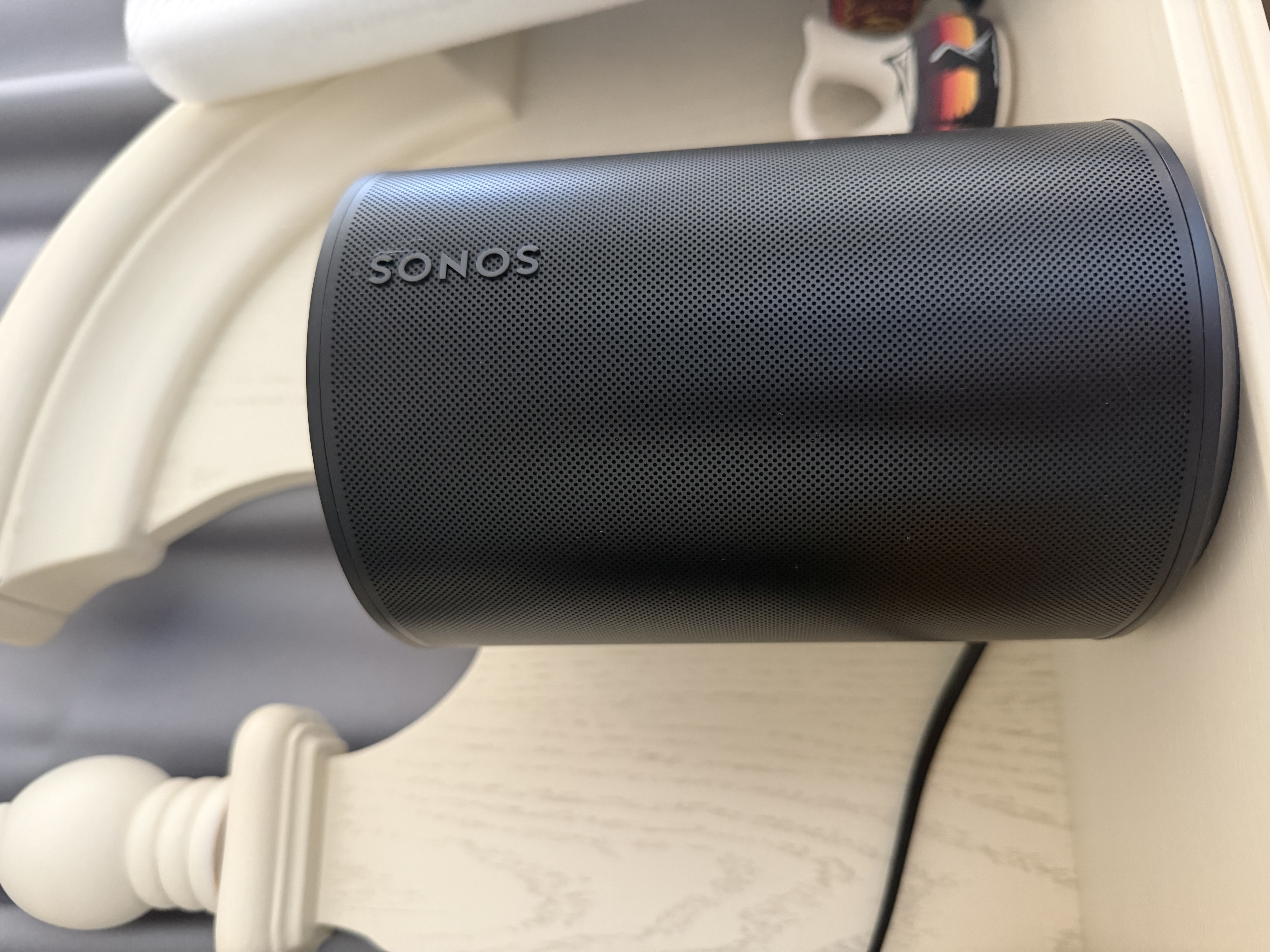 SONOS Era100 WIFI无线蓝牙音箱环绕可组合家庭影院 迷你音响 One升级版 家用桌面客厅 黑色 实拍图