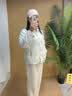 蕉内绒绒305H男女士法兰绒睡衣秋冬季保暖家居服情侣套装翻领长袖长裤 实拍图