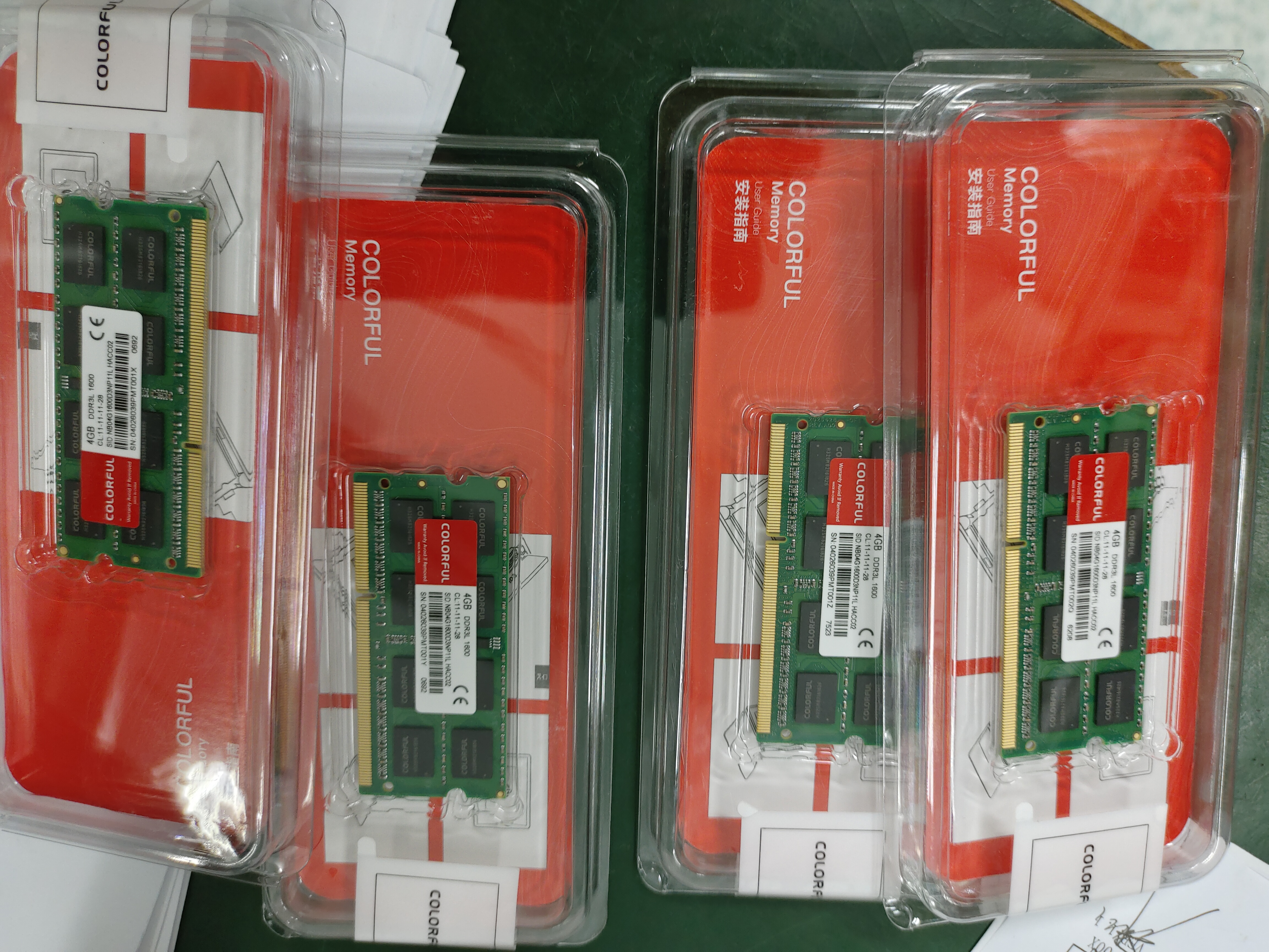 七彩虹（Colorful）DDR3L 4G 1600 笔记本内存条 实拍图