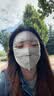 夏秦100%真丝防晒面罩全脸口罩桑蚕丝透气脸基尼防紫外线口罩女春夏 【深空灰】真丝19姆米防晒面罩 凉感亲肤 实拍图