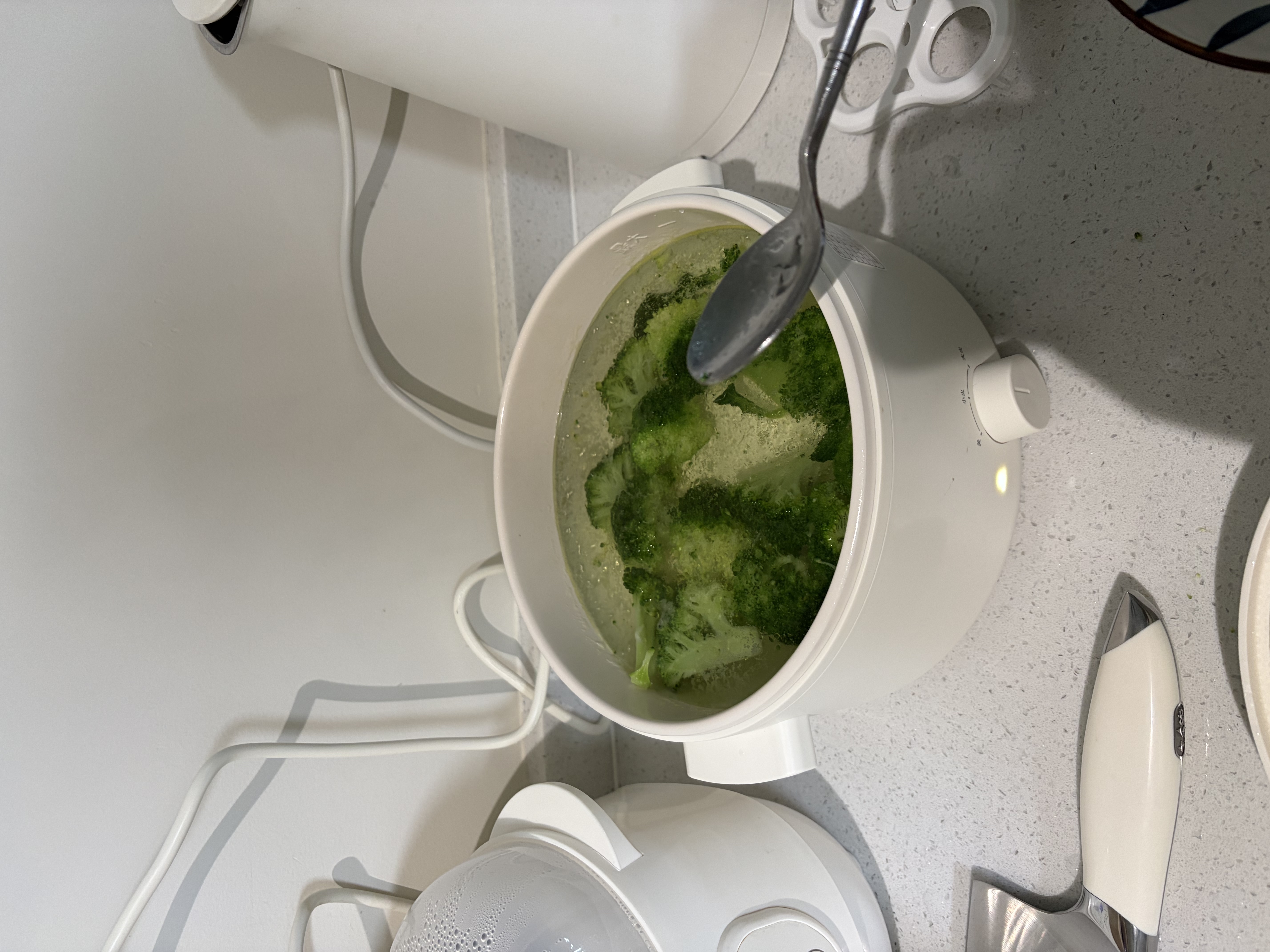 olayks立时 电煮锅电热锅小电锅宿舍泡面小火锅 多功能锅蒸煮煎炒一体多用途电热锅 2L 实拍图